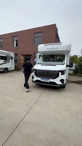 Classic longitudinal bed layout [With walnut wood interior | RV Camping Car