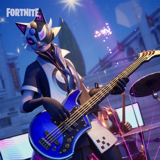 Get the band together with the Stoic Emote, in the Shop now! 🎶: @imaginedragons | Fortnite