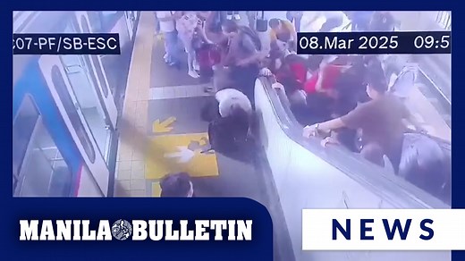 10 injured in MRT-3 Taft Avenue escalator malfunction