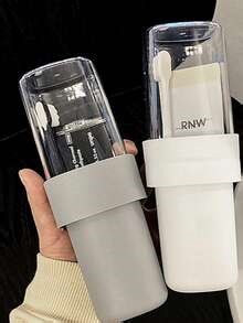 Travel Toothbrush Case Travel Toothbrush Holder Portable Toothbrush Box Travel Toothbrush Case With Cover Creative Covered Rinse Cup Toothbrush Storage Box Container For Storing Toothbrush For Travel Gifts For Women And Men Home Bathroom Decor And Accessories Camping College Dorm Back To School Scho