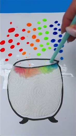 Oh, WOW! ✨ What’s Inside This Magic Pot? #kids #art #DIY