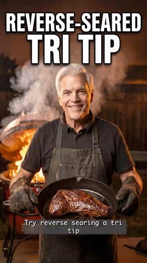 Reverse Seared Tri Tip in Beef Tallow!