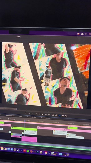 Mixed Media Music Video Editing Process