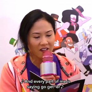 165K views · 9K reactions | Deedee Magno Hall doing the Garnet accent is giving us life! ✨ Head over to our Instagram (@cartoonnetworkofficial) for a chance to WIN this exclusive Steven Universe karaoke mic and DVD! #StevenUniverse Complete Season 2 available today on DVD cartn.co/SUSeason2DVD | Steven Universe | Facebook