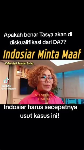Tasya Didiskualifikasi dari DA7? Kenapa dan Apa Selanjutnya!