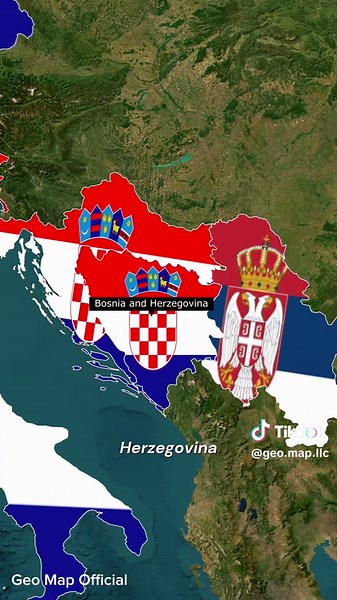 Team Croatia 🇭🇷 VS Team Serbia 🇷🇸 #Croatia #Serbia #history #europe #map #asia #unitedkingdom #France #tiktokgrowthchallenge