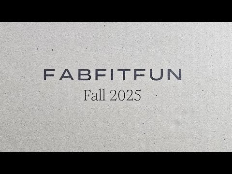 FabFitFun Fall 2025 unboxing. #fabfitfun #fabfitfununboxing #fall2025 #unboxing #subscriptionbox
