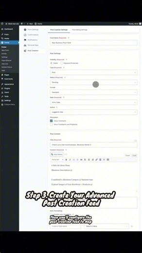 Gravity Forms UGC tutorial – let your visitors create content