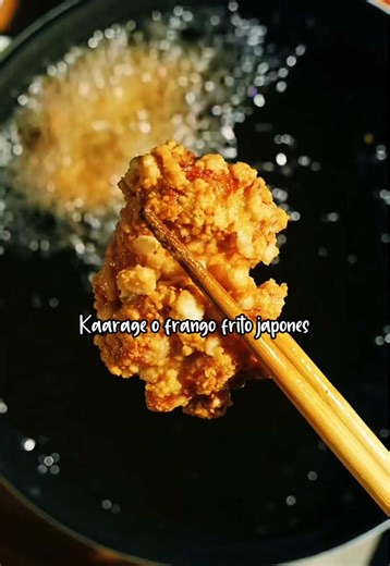 Kaarage japonês: receita de frango frito crocante