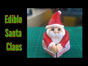How To Make Fondant Santa Claus At Home / My 11 Year Old Son Made Edible Santa for Christmas 2020