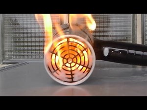 Burning Hair Dryer: Fire by Electric device