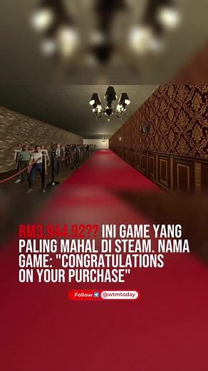 Congratulations On Your Purchase Steam — Gameplay 10 Minit & Nilai AS$1,000