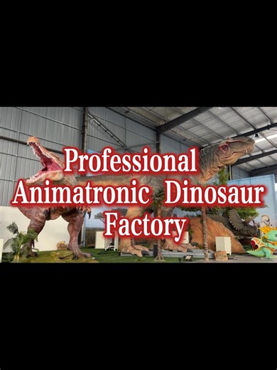 Professional Animatronic Dinosaur Factory. We make dinosaurs come to life! #dino #animatronic #trex#JurassicWorld #JurassicPark#robotics #animatronicfamily #dinosaur #DinoTok