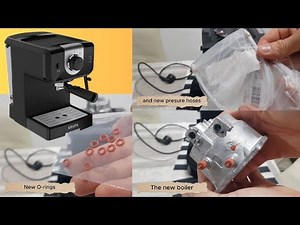 Coffee machine replacing parts Krups DIY