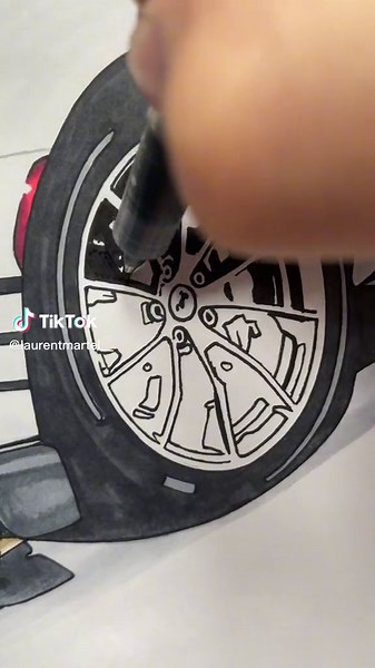 White on white 812!#fyp #ferrari #812 #carart #art #artist #drawing @ferrari