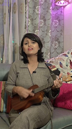 Pasoori on Ukulele Part - 2 / watch full ukulele tutorial to see the magic #shorts #cokestudio