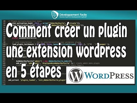 Comment créer un plugin - une extension wordpress en 5 étapes
