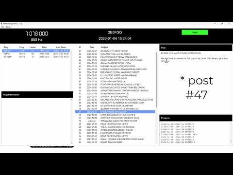 JS8Call Microblogging Client - New Look