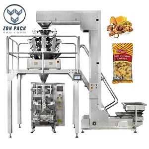 [Hot Item] Automatic Vffs Multi-Function Vertical Film Pillow Bag 150 G 250 G Packing System for Nuts