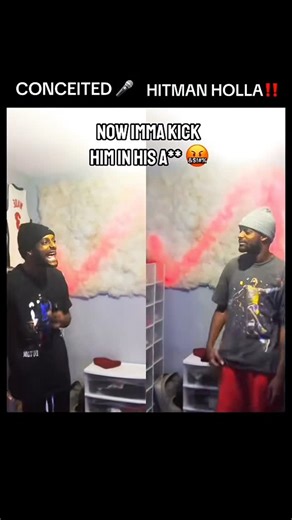 Von3tymes on Instagram: "CONCEITED vs HITMAN HOLLA 🤯🔥 @mtvwildnout #battlerap #viral #wildnout #reels #conceited #hitmanholla #nickcannon #bars #explore #von3tymes #trending #hiphop"