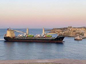 VIDEO: Two catamarans for Gozo's fast ferry service arrive in Malta