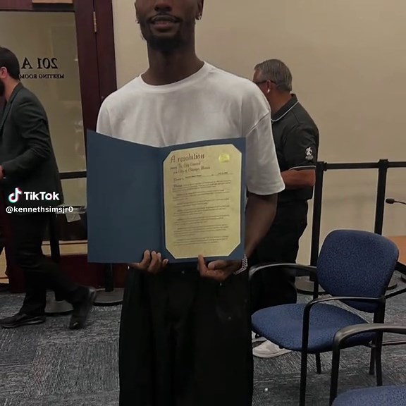 Kenneth Sims Jr on TikTok