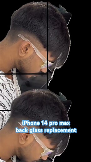 iPhone 14 pro max back glass replacement 🔬🔬#viral #viralvideo #trending