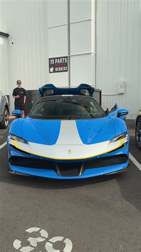 Blue is better #cars#ferrari#sf90#fyp#viral | cars