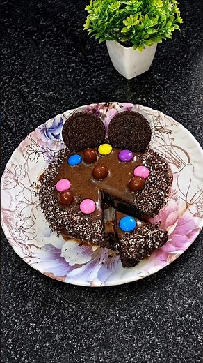 3 Ingredients Oreo Cake 🎂| Soft & Spongy Cake at Home 😍 #shorts #youtubeshorts #oreocake #recipe