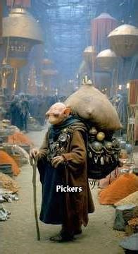 They scour the ruins, looking for anything worth taking…