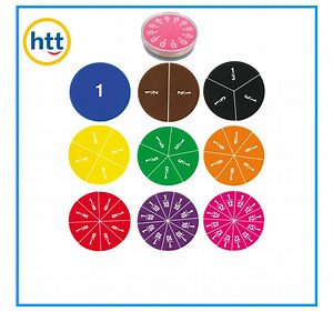 [Hot Item] Fraction Circles Kids Classroom Classroom Learning Toys