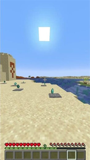Minecraft: That Was Close... 🫤 (World's Smallest Violin) #minecraft #shorts