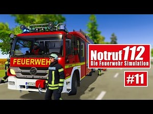 NOTRUF 112 #11: Verkehrsunfall mit Verletzten! I Gameplay von Notruf 112 die Feuerwehr-Simulation