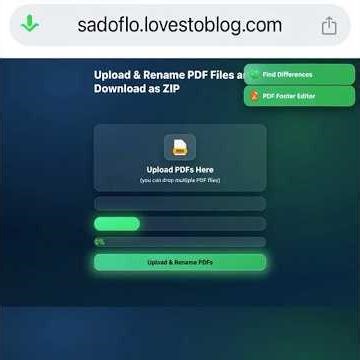 How to rename PDF file?
