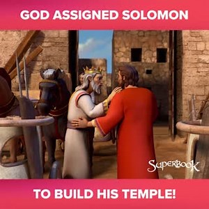 6.8K views · 1.7K reactions | God gave Solomon a special assignment!  Be a member of the Superbook Club to watch the full episode of "Solomon's Temple": https://go.cbn.com/uHuu ❤️ | Superbook | Facebook