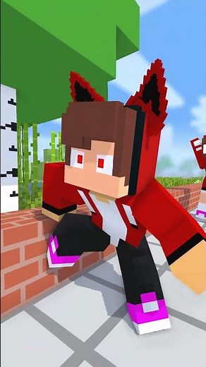 Cute Girl Meow Meow Challenge with Friends! Minecraft Animation #minecraft #minecraftanimation #cute