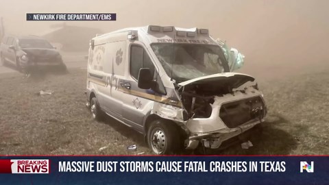 Massive dust storms cause fatal crashes in Texas