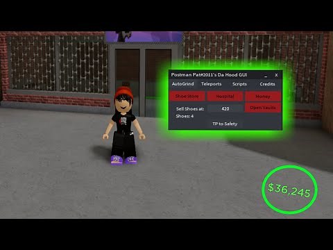 Roblox da hood autofarm script pastebin