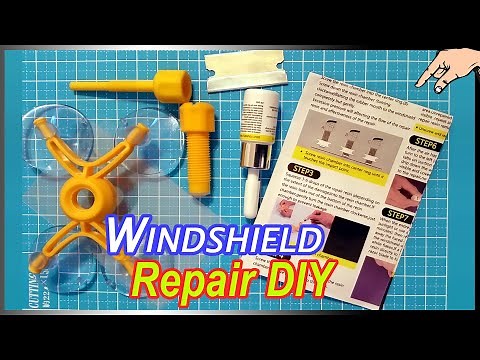 How to Stop windshield cracks - Do this before using DIY windscreen chip repair kits + Tips