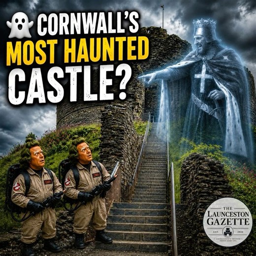 👻 Is This Cornwall's Most Haunted Castle? 😂 | The Launceston Gazette