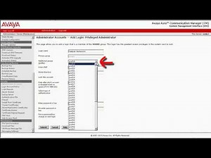 How to Add a Profile 18 User in CM for Avaya Contact Center Control Manager Integration