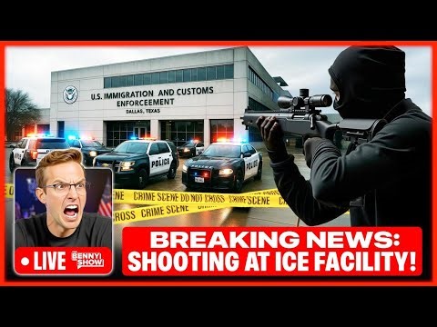 BREAKING: Left-Wing Terrorist Attack at ICE Facility, Sniper Opens Fire | Kimmel Sobs in Non-Apology