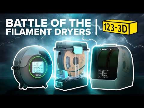 Battle of the Filament Dryers - PolyDryer, SUNLU S2, Creality Pi