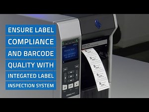 Ensure Label Compliance and Barcode Quality With Integrated Label Inspection System