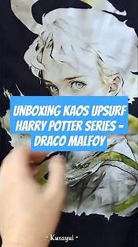 Unboxing Kaos Upsurf Harry Potter Draco Malfoy #unboxing #kaos #tshirt #harrypotter #dracomalfoy