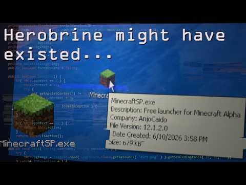 Herobrine might have existed... Here's how
