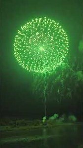 last long nishiki kamuro display shell #fireworks #eventpyrotechnik #pyrotechnica #fireworksshow