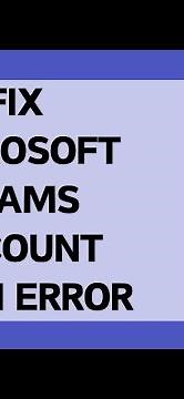 How To Fix Microsoft Teams Account Login Issue (2024) | Microsoft Sign In Error (Solved)