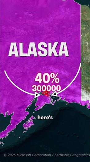 Why Is Anchorage Unlike Any Other U.S. City? 🏔️🫎 #Shorts #USA