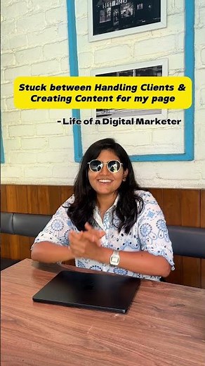 Life of a digital marketer explained in seconds 😂🙈| Suganthashri